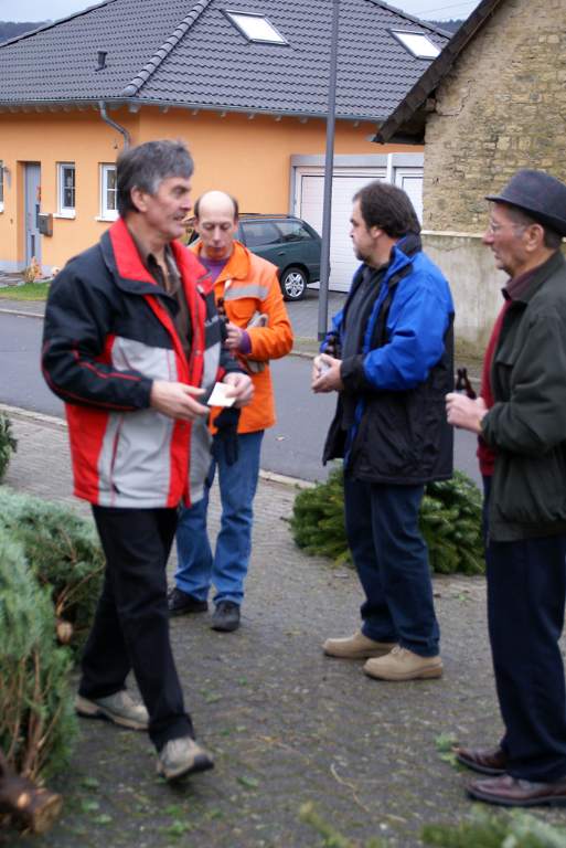 Weihnachtsbaumverkauf 2008 Bild Nr.011